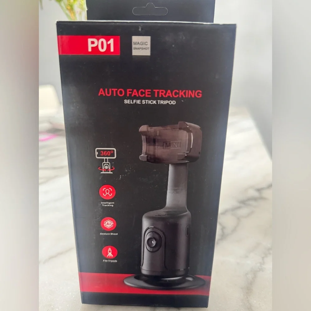 360 Auto Face Tracking Selfie Stick Tripod